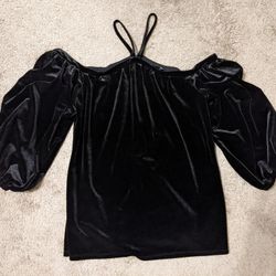 Black Top With Straps 