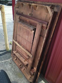 Outdoor or indoor antique table sturdy
