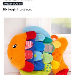 Melissa & Doug Baby Sensory Fish Toy