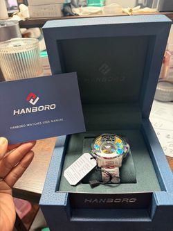 Brand New HANBORO Automatic Wrist Watch - Full Set