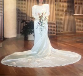 Vintage Wedding Dress Size Small