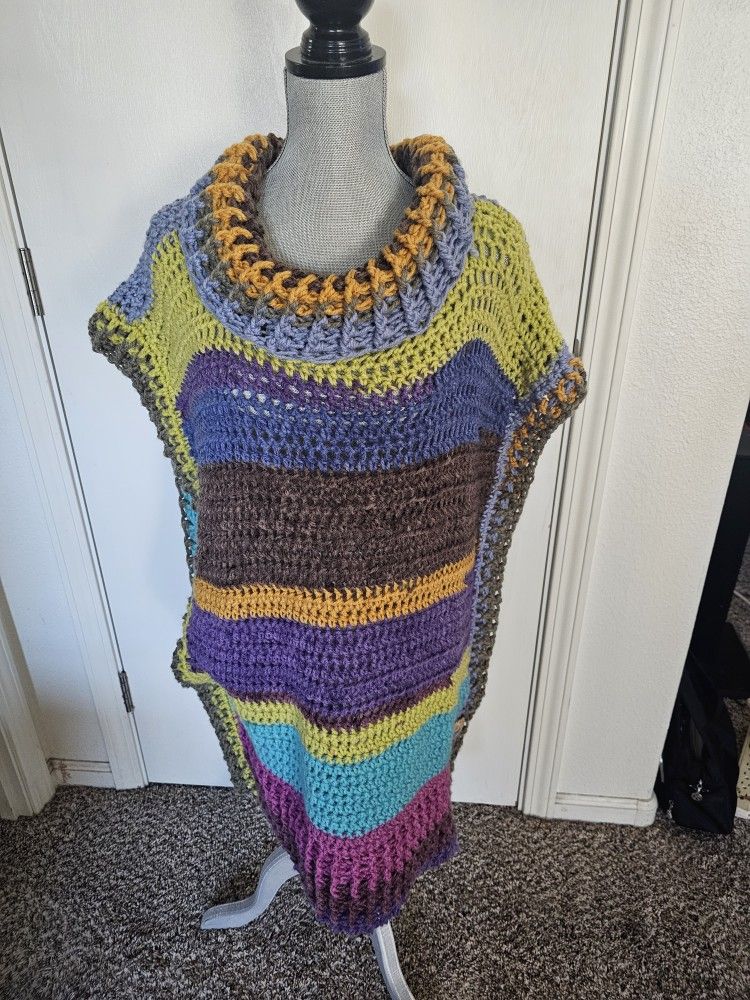Vibrant Multi-color Tunic