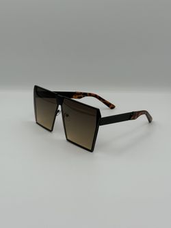 Black And Leopard Woman’s Glasses