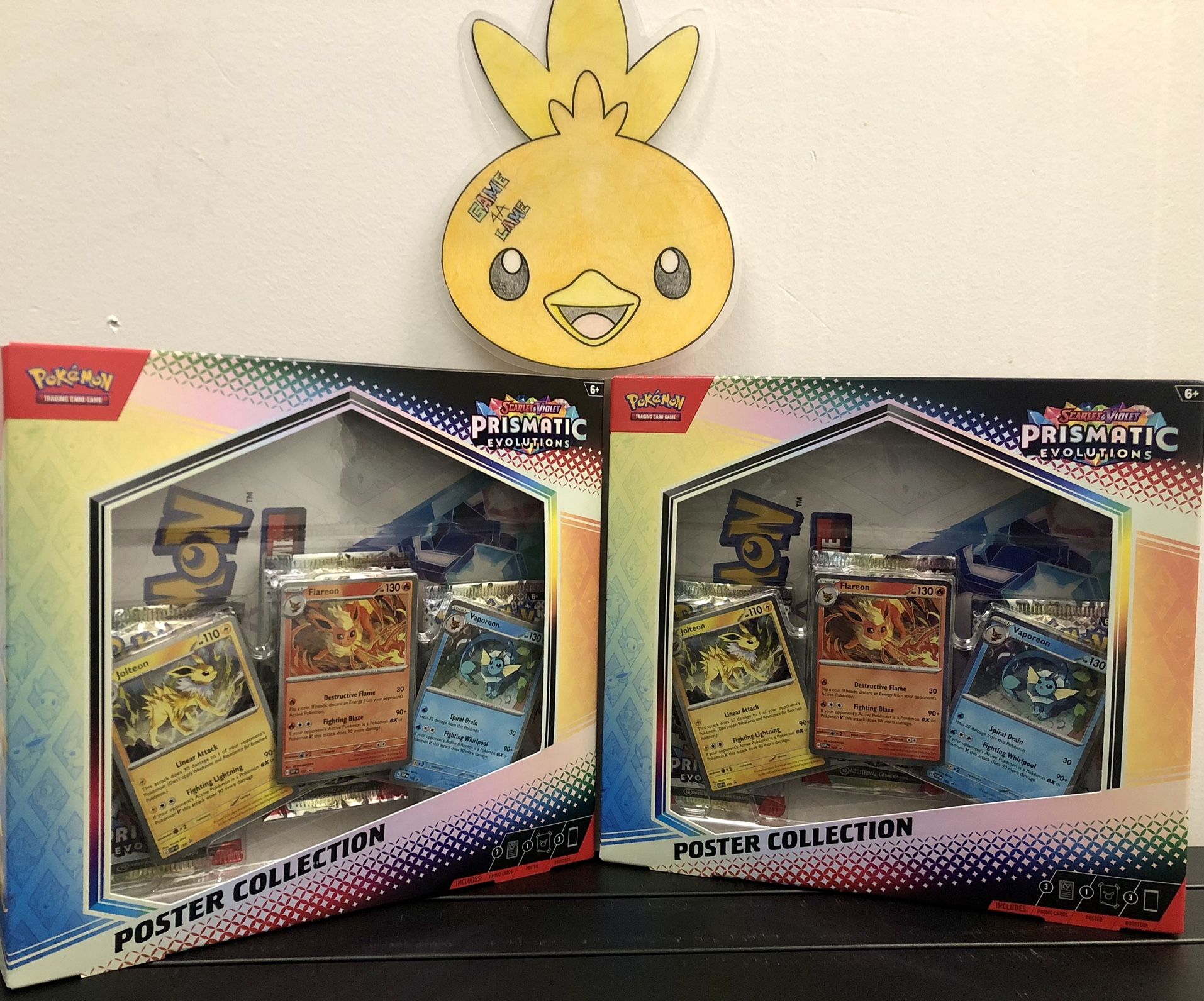 POKEMON TCG PRISMATIC EVOLUTION POSTER COLLECTION