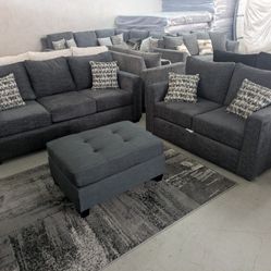 Black & Loveseat 