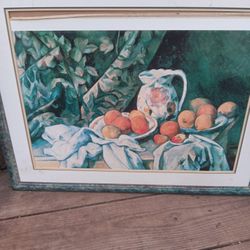 Still Life With A Curtain