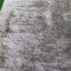 Alfombra Gris Afelpada 7x5