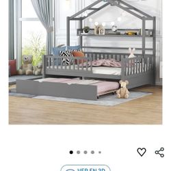 House bed for child full size 
