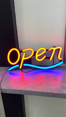 Open Sign