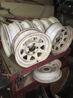 Trailer Wheels/Various Sizes and bolt patterns