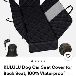Kululu Back Seat Dog Cover Mat XL
