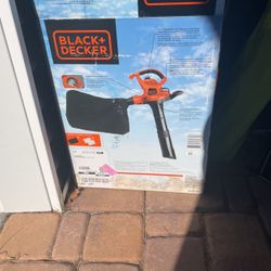 Black Decker 12 Amp Blower 