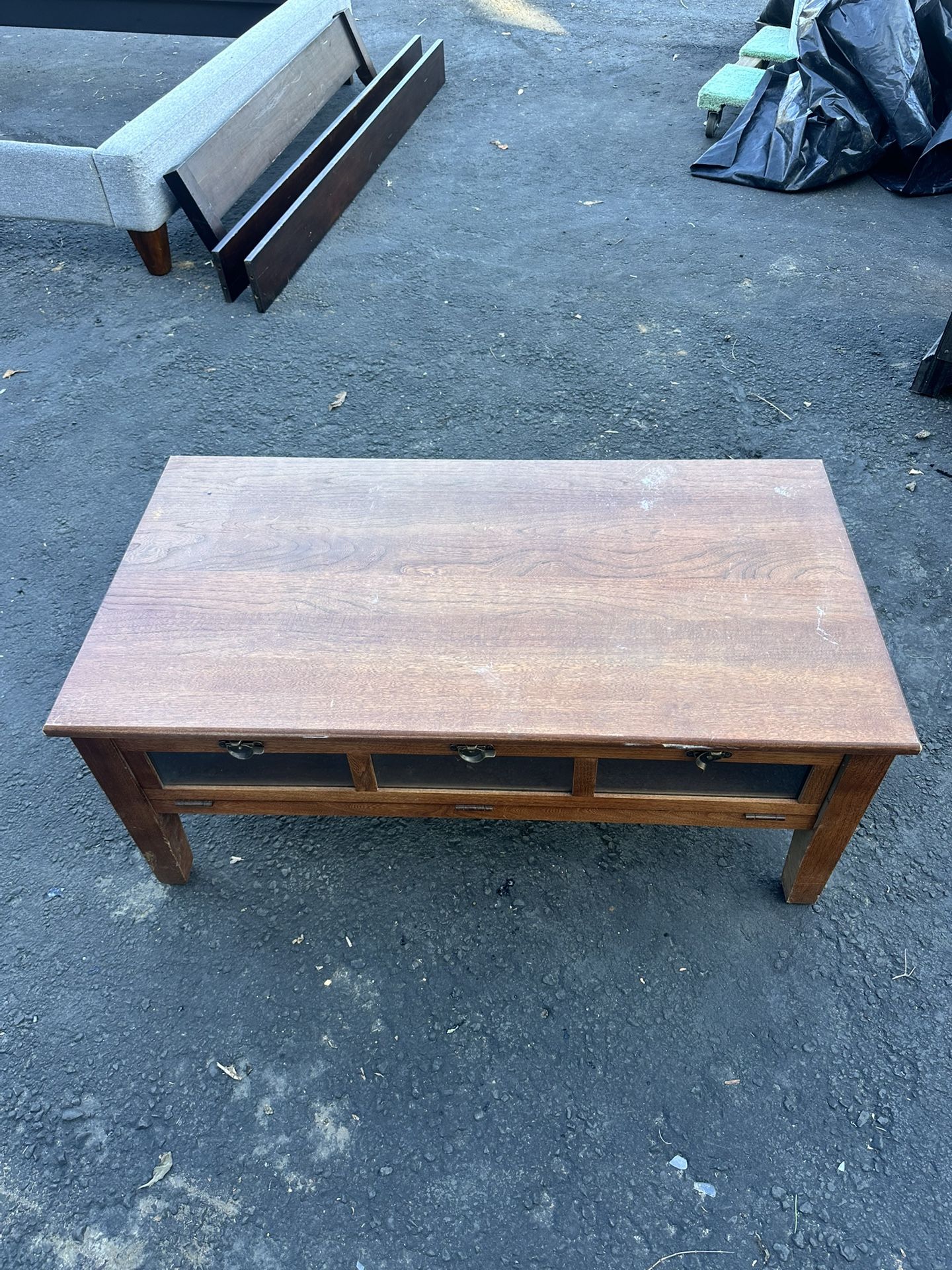 Sturdy Antique Coffee Table