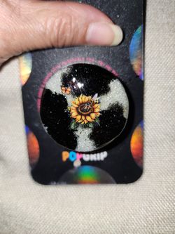 Cellphone Or Tablet Holder Grip  / Stand 