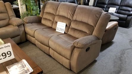 Brand new reclining sofa