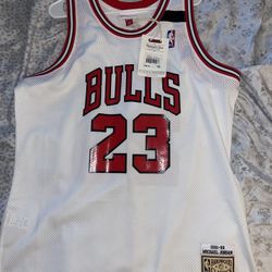 Authentic Micheal Jordan Jersey Size xL