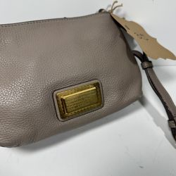 Marc Jacobs Tan LeatherShoulder bag purse womens 