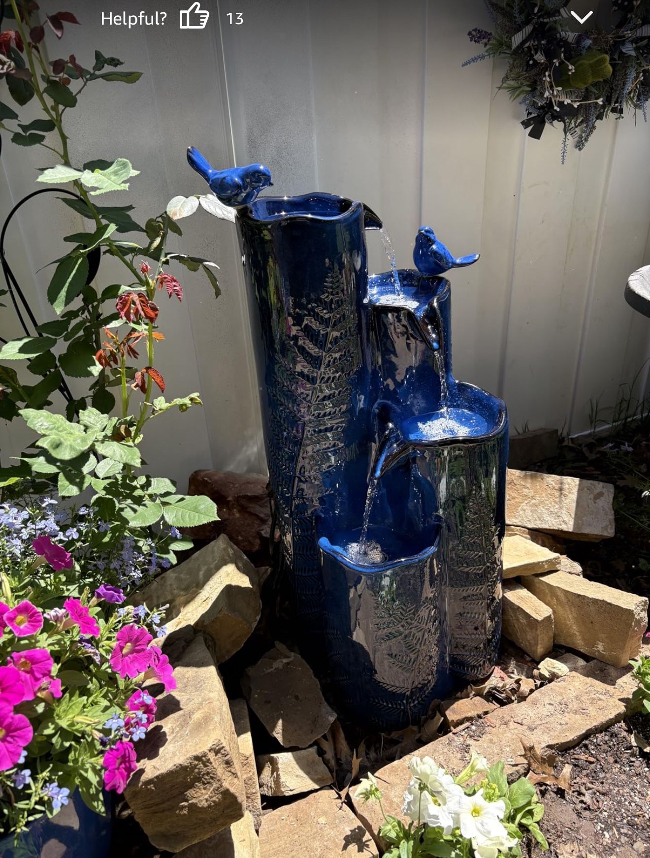 Water Fountain  With Lights 