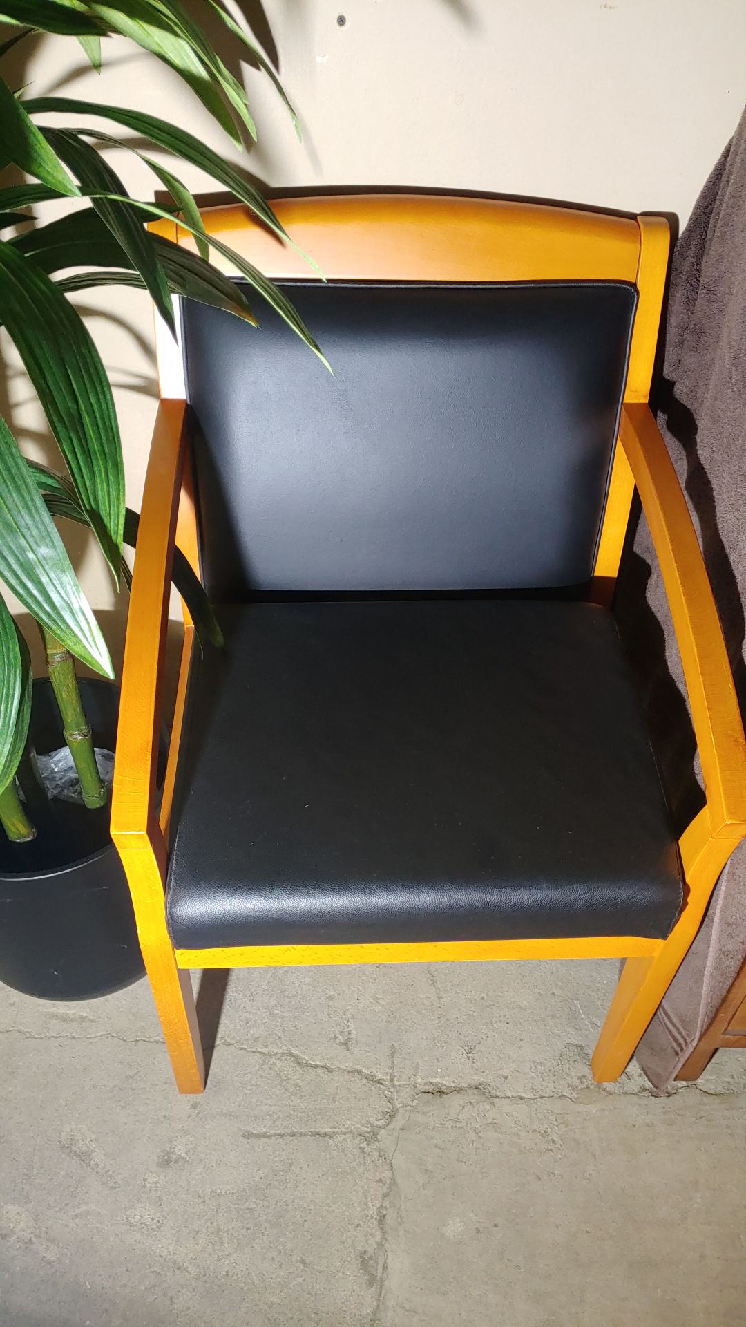 Tiffany guest chair (see label in photos). Quality, Solid. $40obo