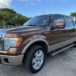 2011 FORD F-150 LARIAT 4WD 5.0L V8* ONLY 99K MILES* CLEAN CARFAX FL  *ONLY 99,000 MILES  NO DAMN ECO BOOST GARBAGE!!!! TWIN TURBO JUNK!!!  *TWO OWNER 