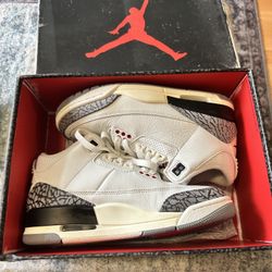 Air Jordan 3 White Cement