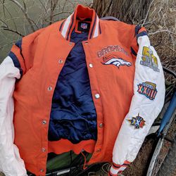 Broncos Game Jacket Very Nice