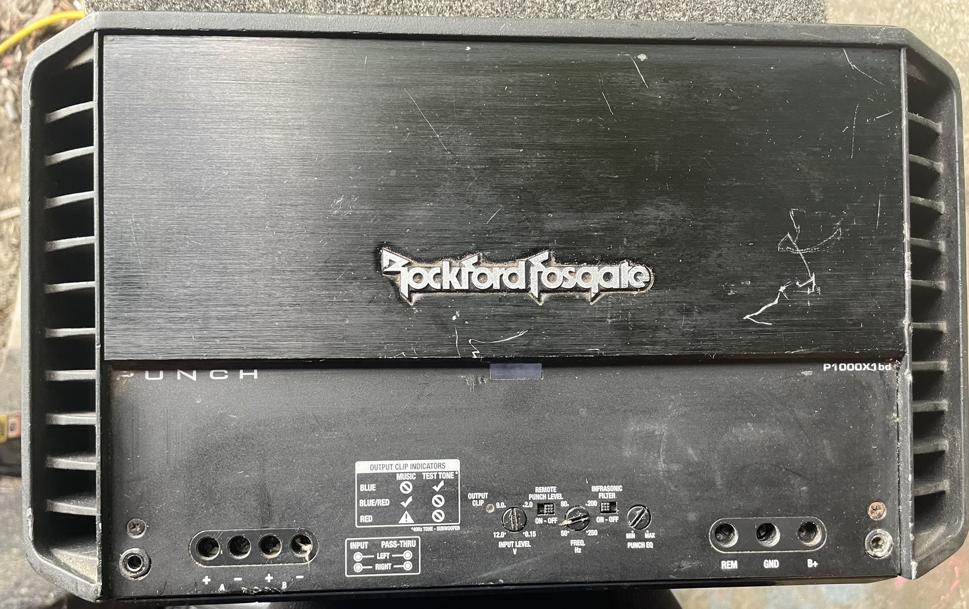 Rockford Fosgate amplifier