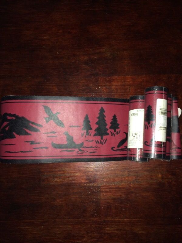 Wallpaper border sportsman 4 rolls