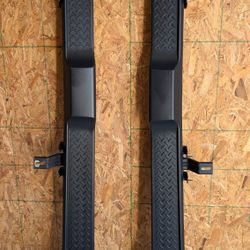 OEM: 07-18 Jeep Wrangler Left & Right Running Board Step Pads Pair