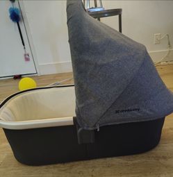 UPPAbaby Stroller Bassinet (Grey / Charcoal) – Fits Vista & Cruz