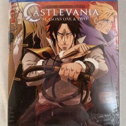 brand new sealed blu ray castlevania seasons 1 & 2 bluray 
