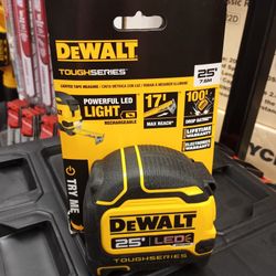 DEWALT LIGHTED TAPE MEASURE RECHARGEABLE