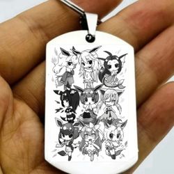 Pokemon Characters Girls Hot Cute Keychain 