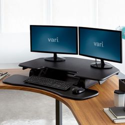 VariDesk Cube Corner Desk / Stand Up Desk - Used 