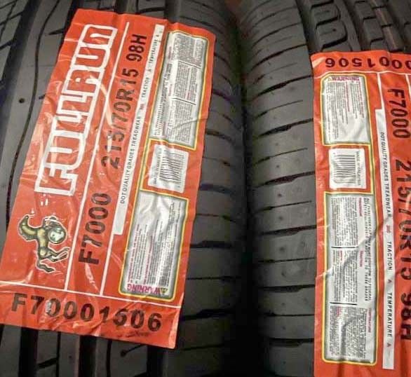 4 Brand New Tires 215/70/15 FULLRUN Tires