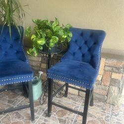 Blue High Chairs