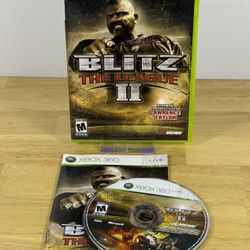 Blitz: The League 2 (Xbox 360, 2008) CIB Complete W/ Manual NTSC RARE!