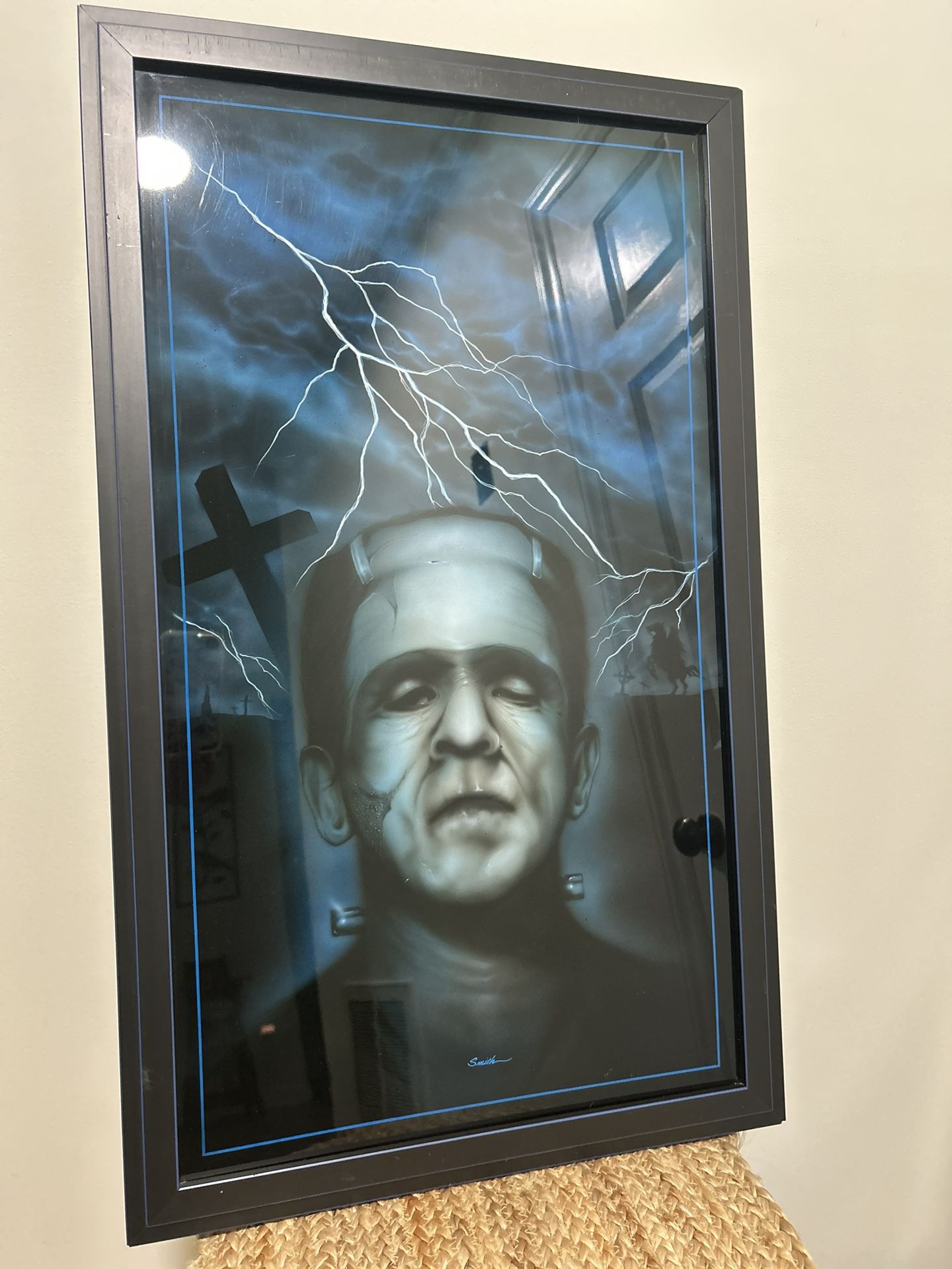 Frankenstein Painting