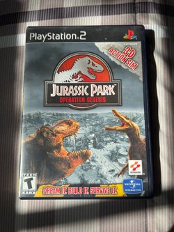Jurassic Park Operation Genesis PlayStation 2 RARE