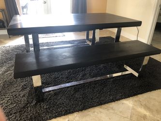Black Vintage Dining Table