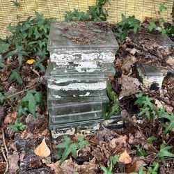 Glass blocks 15 or 20 of them