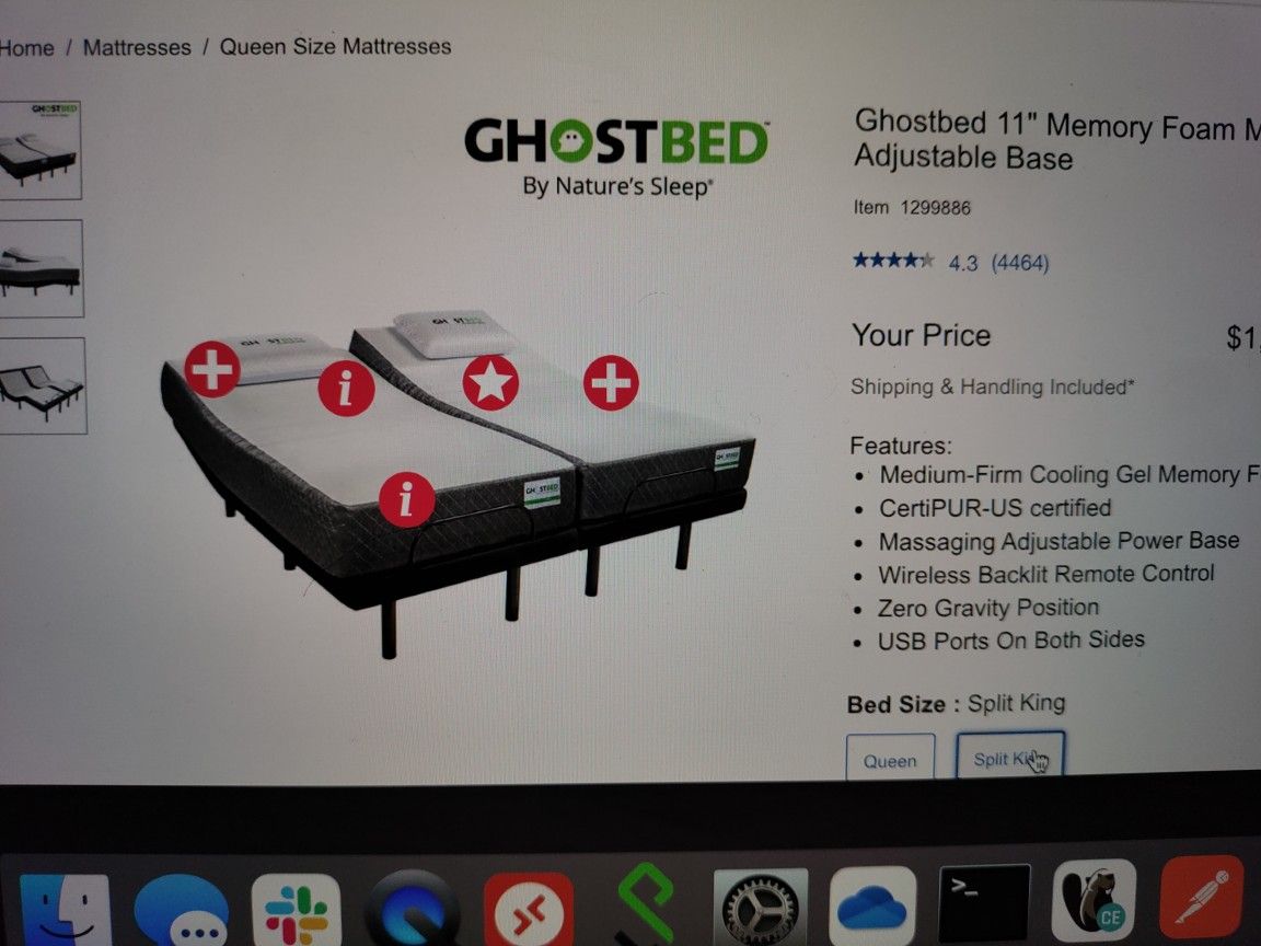 Costco 2024 ghostbed sale