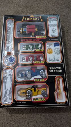 Voltron Lionbot 5-in-1 Robot Lion Set
