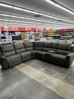 Carlin Fabric Power Reclining Sectional