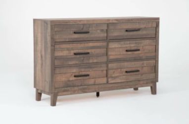 6-Drawer Dress & Mirror