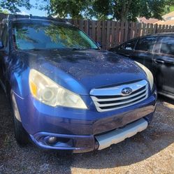 2 Subaru Outbacks 