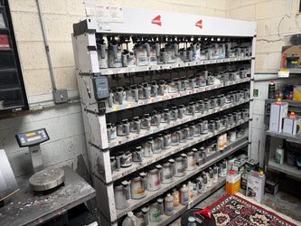 Cromax complete paint mixing station