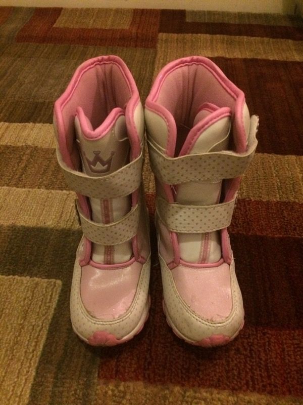 Princess toddler boots