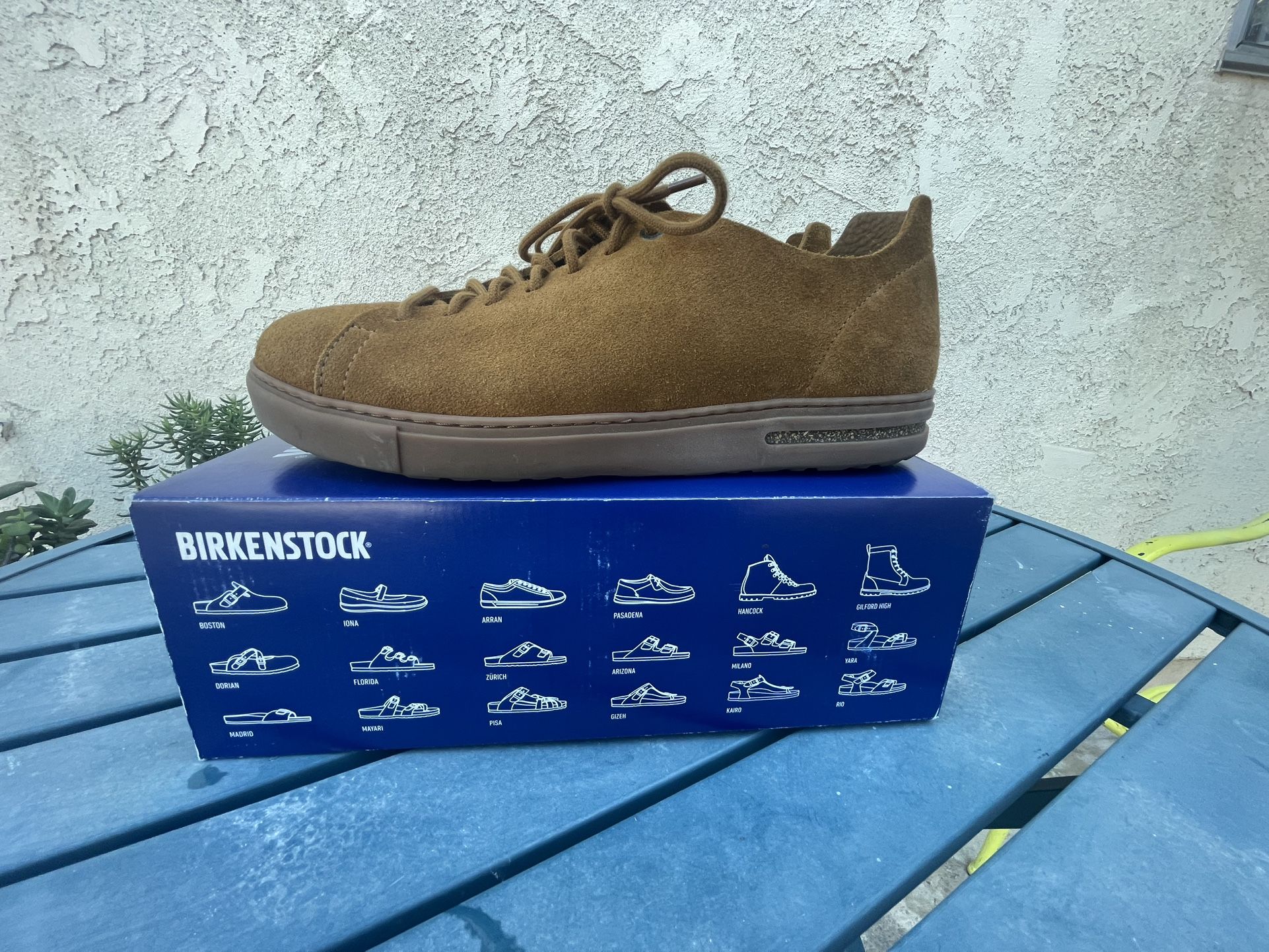 Birkenstock Bend, Size 44, Mink Suede