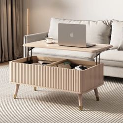 Mid Century Modern Lift Top Coffee Table 